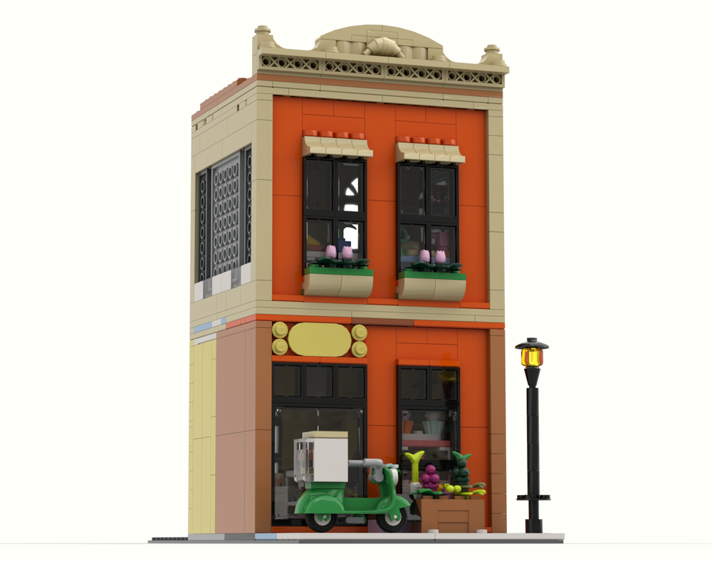 Lego Kitchen & Grocer - Modification of Set 42655