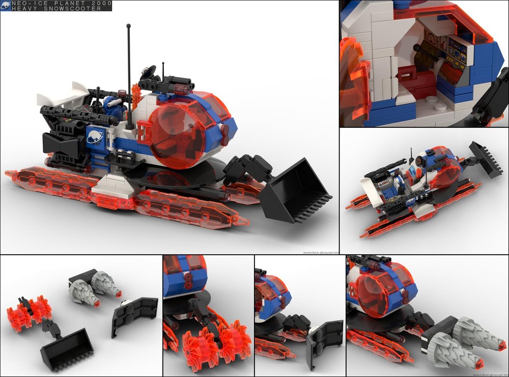 Lego Heavy Snowscooter
