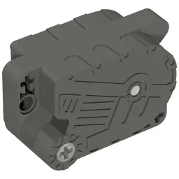 Pullback Motor 7 x 5 x 3 / Dark Gray
