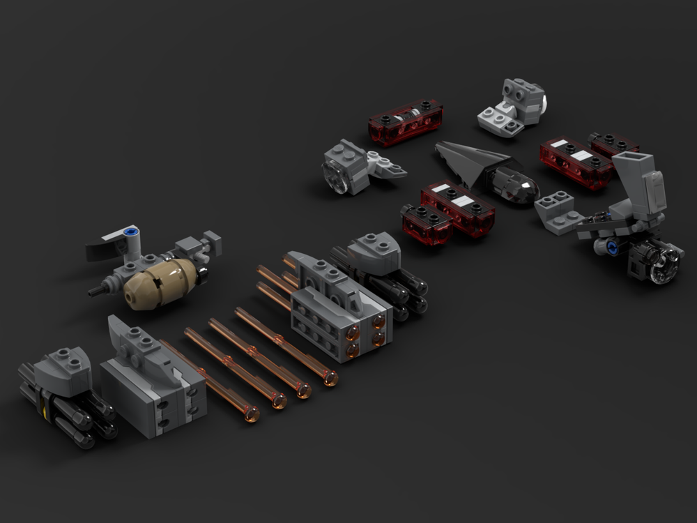 Lego D77-TC Pelican Variants Expansion Pack (Halo)