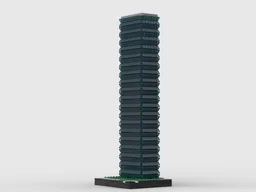 FKI Tower at 1/650th Scale