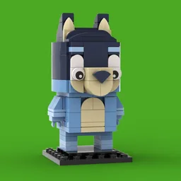 Bandit From Bluey - Brickheadz