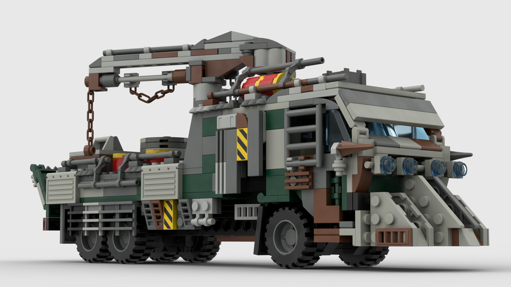 Lego Apocalyptic apocalypse-style transporter