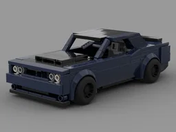 Dodge Challenger Demon - Dark Blue