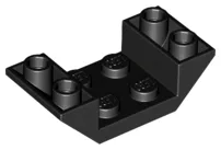 Brick Sloped Inverted 45° 4 x 2 Double with 2 x 2 Recessed