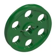 Technic Wedge Belt Wheel [aka Pulley] / Green