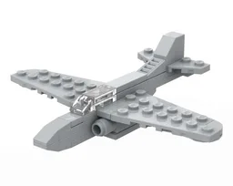 P-59 Airacomet Version 2 (1/110 scale)