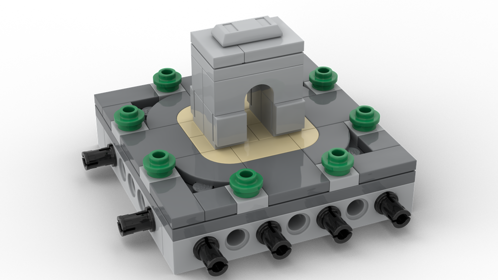 Lego Arc de Triomphe | Nano Modular World