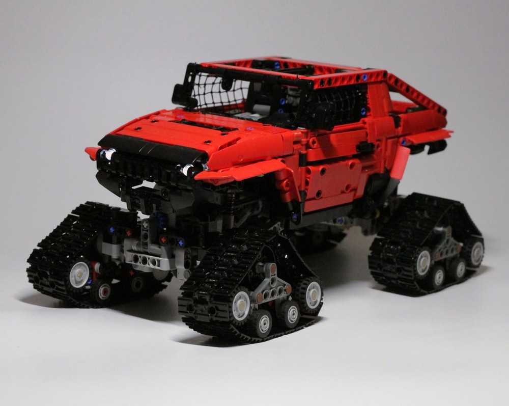 Lego Hummer HX with "Mattracks"