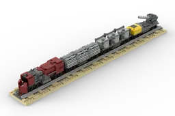 Factorio Train (4 Wide)
