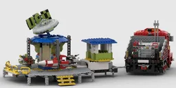 Modifcation of LEGO 31095 Carousel