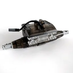 Motor, RC with Flexible Superaxles and Light / Trans-Brown