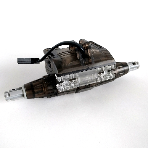 Lego Motor, RC with Flexible Superaxles and Light / Trans-Brown