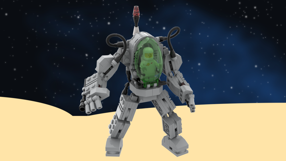 Lego Classic Space: Space Mech Loading-Suit