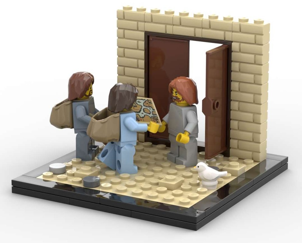 Lego The Great Commission - Disciples sharing the Good News Gospel of Jesus Christ - Christian Bible Diorama