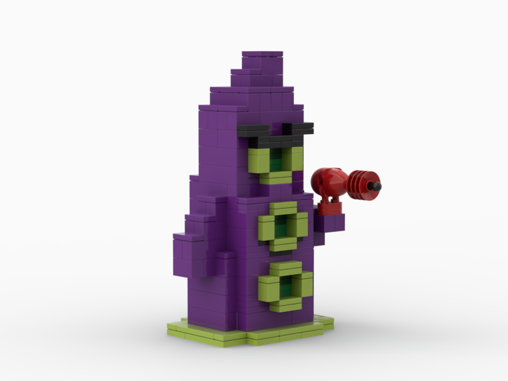 Lego Day of the Tentacle - Purple Tentacle
