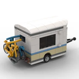 60283 Holiday Camper Van Add On - Cargo Trailer