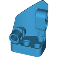 Lego Technic Panel Fairing #2 Small Smooth Short, Side B / Dark Azure