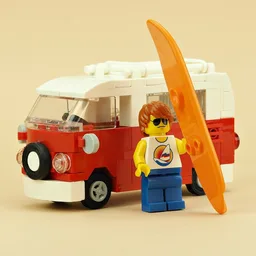 Old VW van T1/T2