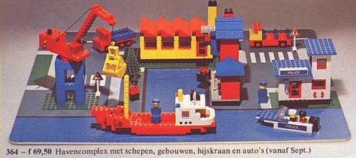 Lego Harbour Scene