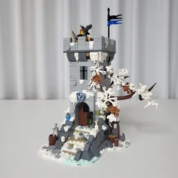 Winter Themed Watch Tower