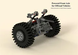 Powered Front Axle for Offroad Vehicles