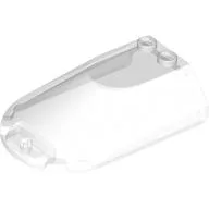 Windscreen 4 x 6 x 1 1/3 / Trans-Clear