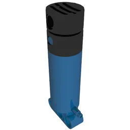 Pneumatic Pump Large (11L) with 1 x 3 Liftarm / Blue