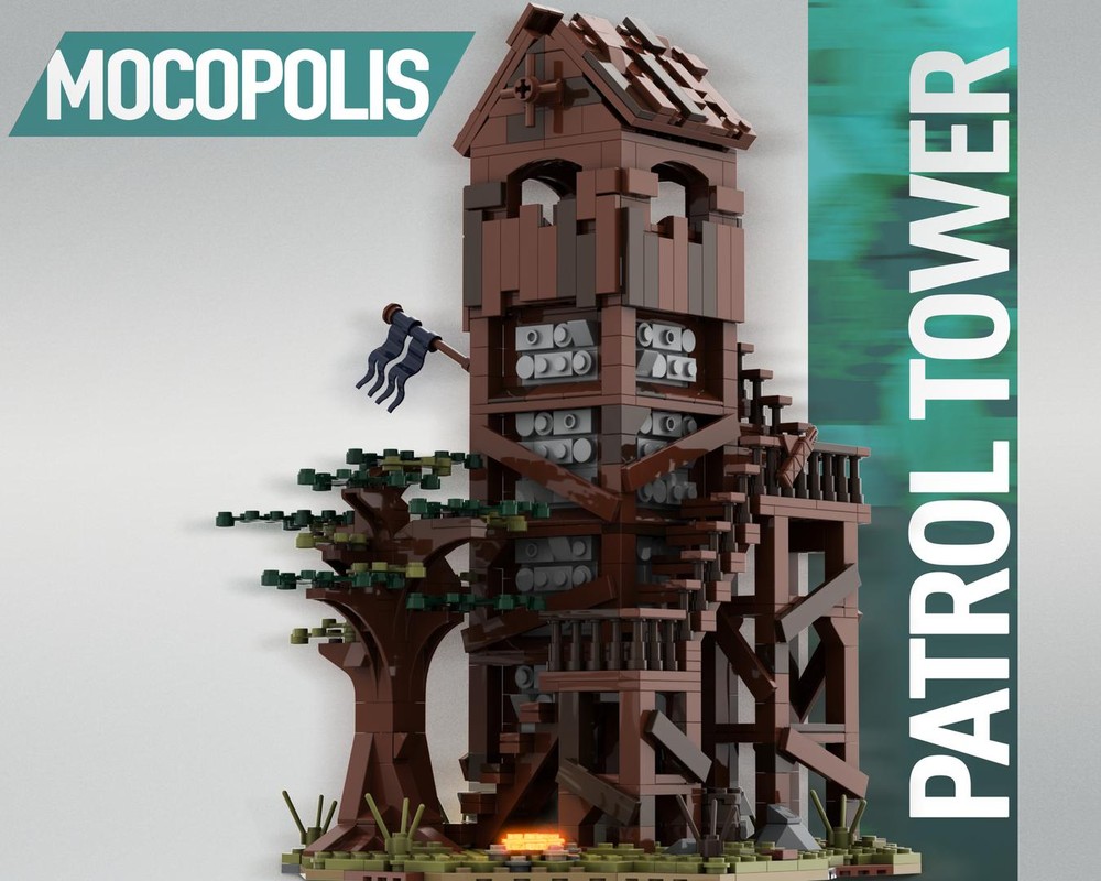 LEGO MOC Medieval Patrol Tower