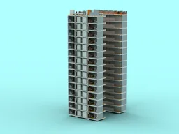 Commercial complex Mall+Hotel