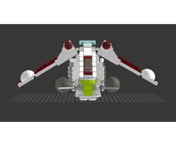 Midi/Playscale Republic Gunship