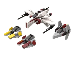 Republic Fighter Squadron (Eta-2, V-Wing, ARC-170)