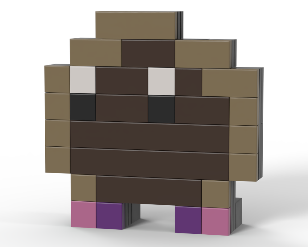 Lego Animal Well Blob (Player Character)