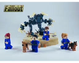 Fallout - Alpha Deathclaw MOC