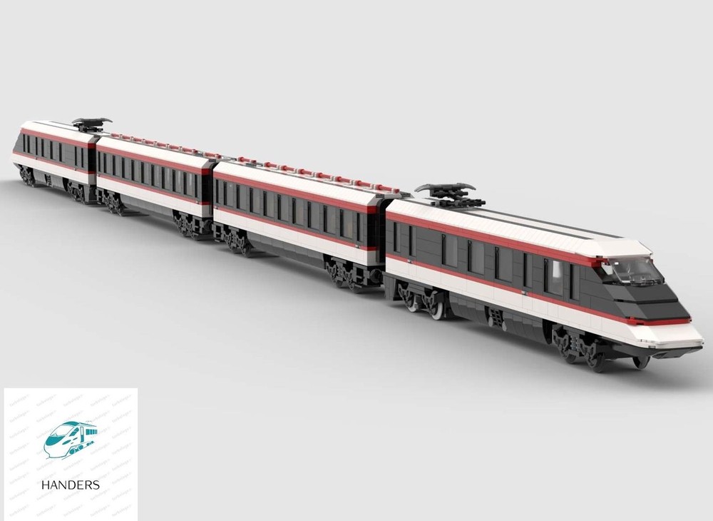 Lego 90s German "Intercity" Train