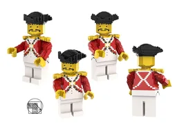 Maxi figure classic red and white officer