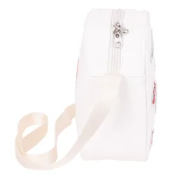 Crossbody Handbag - Retro Logos