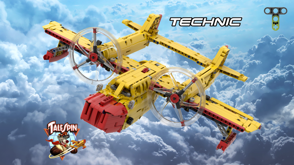 Lego 42152 Conwing L-16 "Seaduck" - alternate build