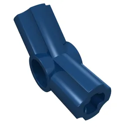 Technic Axle and Pin Connector Angled #4 - 135° / Dark Blue