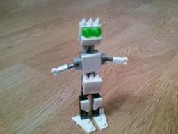 mini white robot
