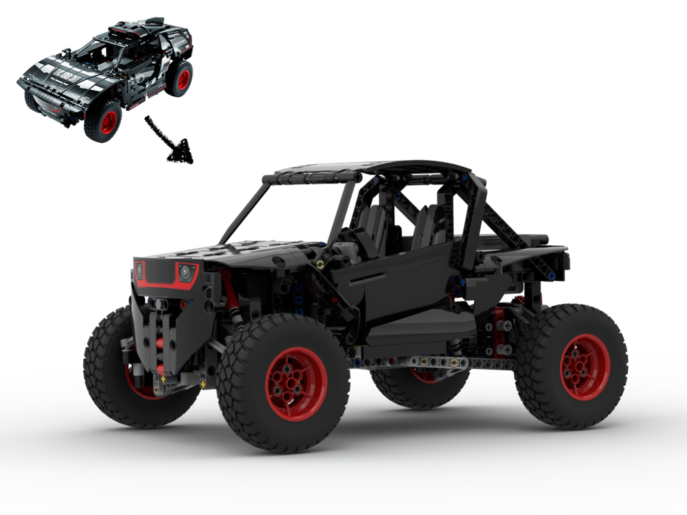 Lego 42160 C model Polaris RZR