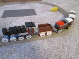 Microfigure Steam Train