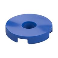 Lego Tile Special Round 2 x 2 with Hole / Blue