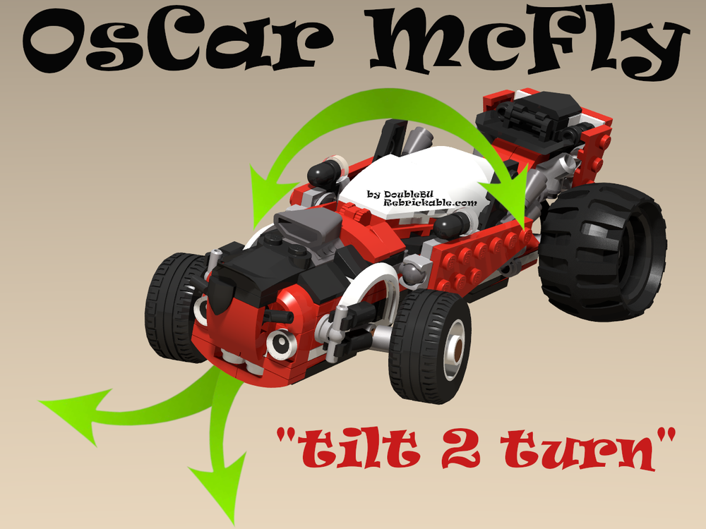 Lego OsCar McFly (tilt 2 turn)