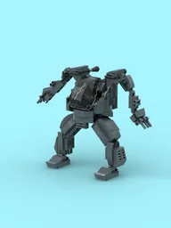 AMP MECHA AVATAR with few and simple items
