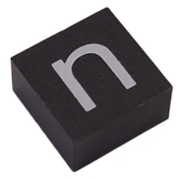 Modulex Tile 2 x 2 with White 'n' Print, without Internal Supports / Modulex Tile Brown