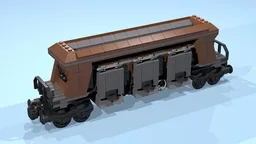 8-Wheel Coal Hopper (triple chute)