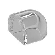 Lego Brick Round 1 x 1 x 2/3 Half Circle, Curved Top / Trans-Clear