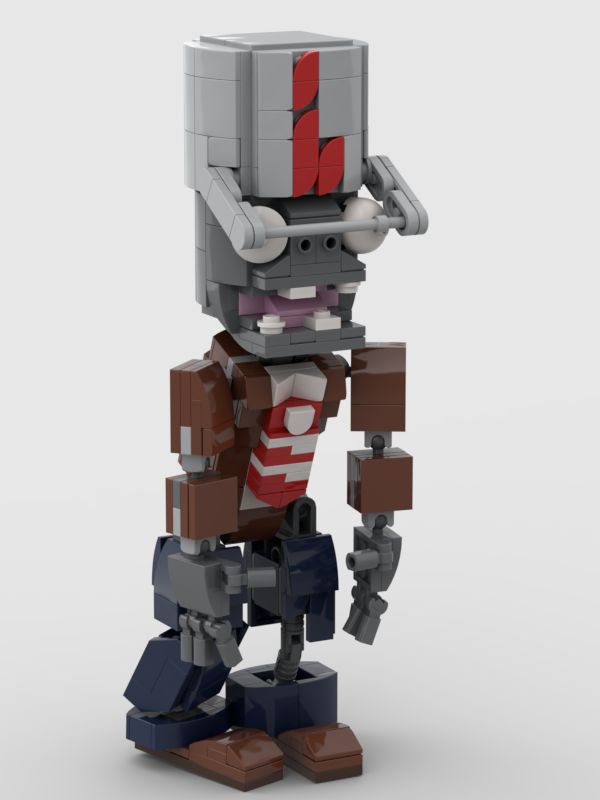 Lego PVZ 2 Buckethead zombie