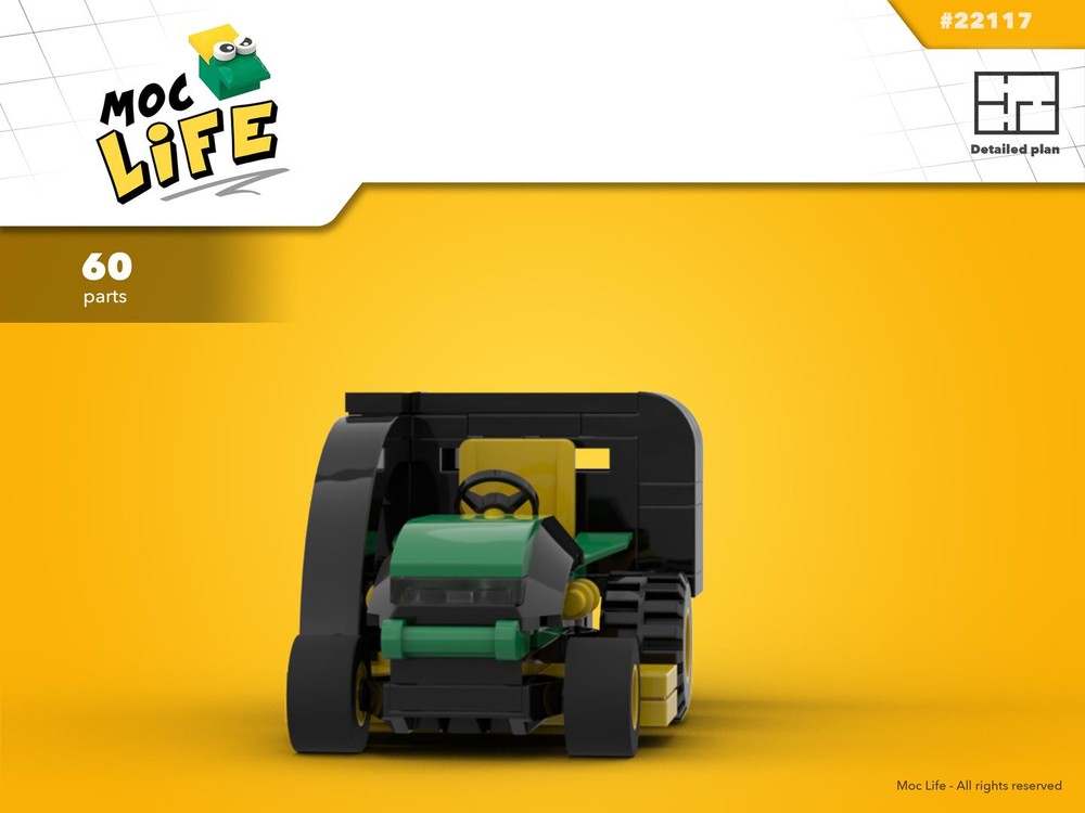 Lego John Deere mower